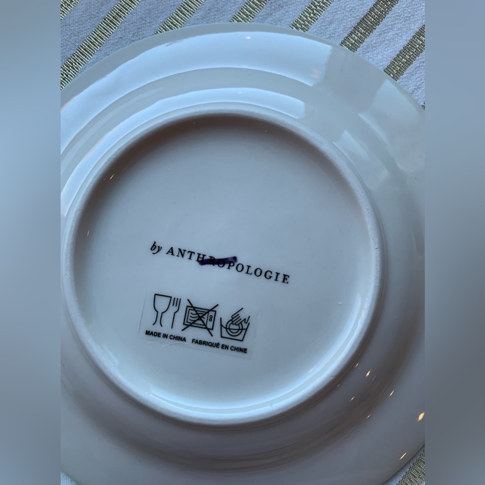 NWT Anthropologie Dining | Dog Biography Quincy Corgi Canapé Plates | Set of 4 - Picture 4 of 5